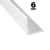 Prime-Line MP10069 Vinyl Corner Shield, White – 2-3/8” x 48”