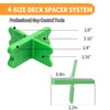 8 Pack Deck Spacer Tool (1/16", 1/8", 3/16", 1/4") -