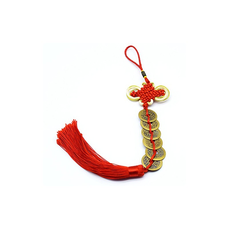 Chinese Feng Shui Coins for Wealth and Success (6 Coins)