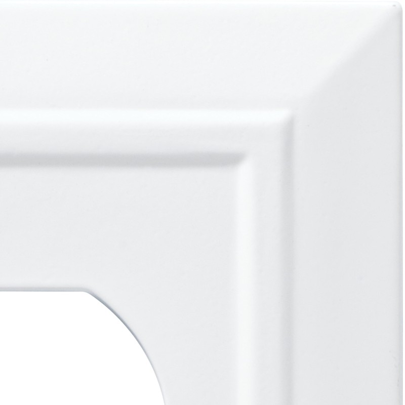 Franklin Brass Classic Architecture (1-Pack) Outlet Covers Pure White 1-Gang