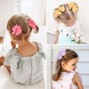 OAOLEER 40Pcs 3inch Hair Bows for Girls, Boutique Grosgrain Ribbon