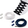 Elastic Shoelaces with Metal Capsule No Tie Rubber Shoe Laces