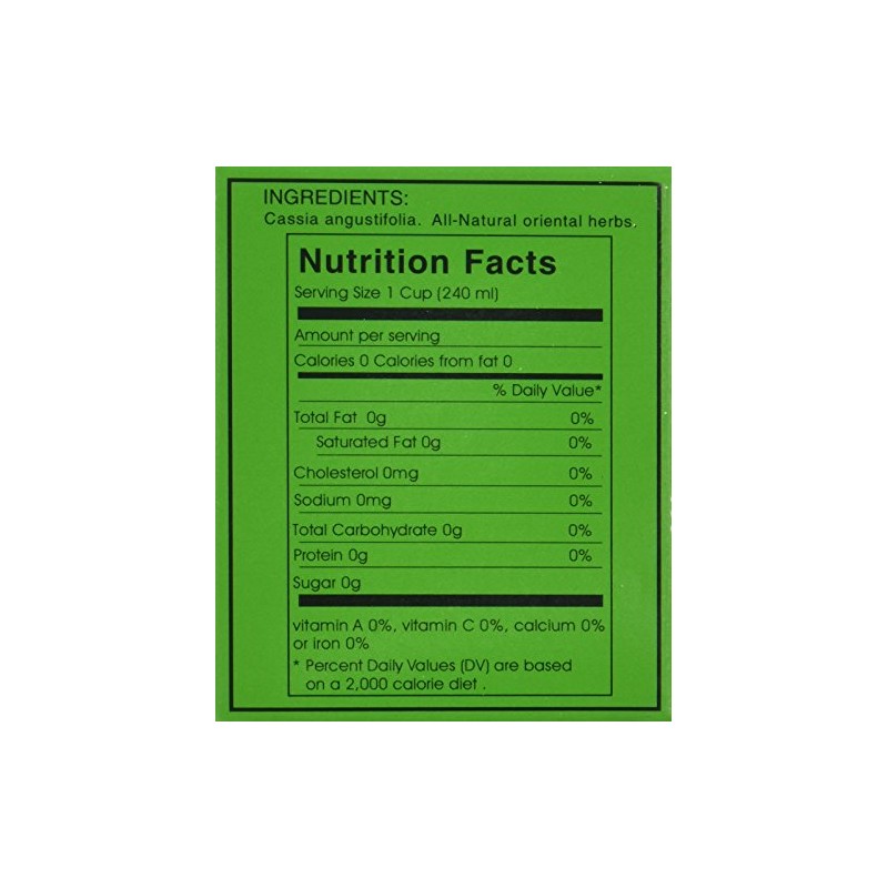 1 BOX CALIFORNIA DIETERS' DRINK EXTRA STRENGTH TEA 1.76 OZ