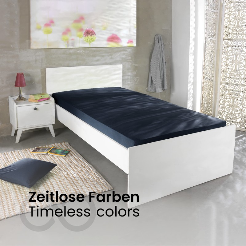 Jersey Fitted Sheet All Colours & Sizes 100% Cotton