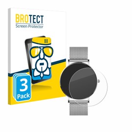 BROTECT Protective Glass for Watcho Ultra Pro (Pack of 3) Protective Film Tempered Glass [Extremely Scratch-Resistant 9H, Anti-Fingerprint, Ultra Transparent]