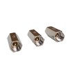 3PC 1/4 Female Threaded Air Check Valve, Nickel-Plated Copper Air