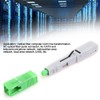 10Pcs Fiber Optic Quick Connector FTTH SC/APC Embedded Fast Cold