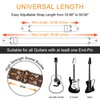 Adjustable Guitar Strap,Comfortable and durable Jacquard Embroidery Cotton Guitar Straps