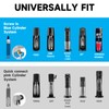 GURUDAR CO2 Tank CO2 Cylinder Direct Adapter with 60in Stainless