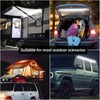 12V LED Exterior Light Bar Kit Dimmable Camping String Lights