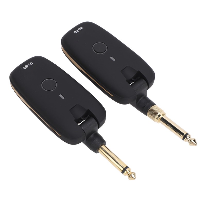 Wireless Guitar System 7 Channels 6.35mm 3.5mm Plug 30‑50m Transmission