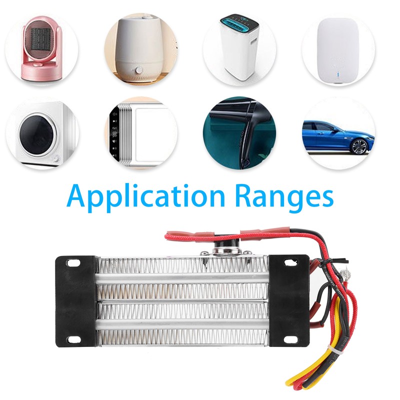 Insulated PTC Heater Electric Ceramic Thermostatic Heating Parts AC 220V