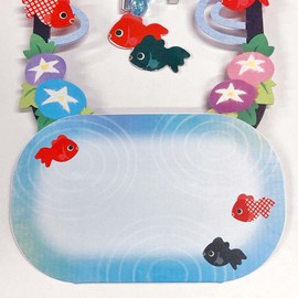 Sanrio JSP 86-5 689491 Message Card, Summer, Placed-type Goldfish Wind Chime,
