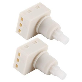 Aramox 2 uds interruptor de luz interior de coche ABS repuesto apto para Accord/CR-V/Element/Odyssey, OE: 34404-SDA-A22