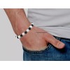 Amazing Gemstones Selenite Black Tourmaline Bracelet - Adjustable