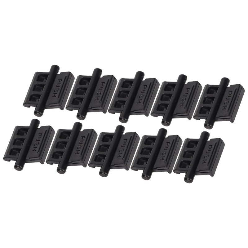 10pcs Walkie Talkie Push Button Battery Lock Hold for Baofeng
