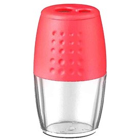 Wonday 5 Pcs Blue Red Plastic 2 Hole Pencil Sharpener