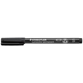 Staedtler - LumoColor 313-9 negro superfino, punta de fieltro permanente