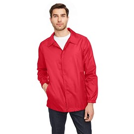 TEAM 365 Adult Zone Protect Coaches Jacket XL Sport RED
