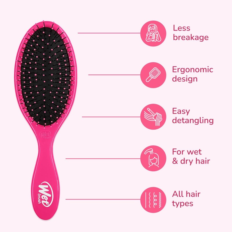 My Wet Brush B830WM-PK - Classic Brush, Pink