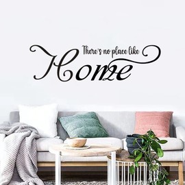 Home Wall Decor, Wall Decals for Living Room, (Easy to Apply), Wall Stickers Vinyl Art Quotes Inspirational Door Farmhouse Entryway Funny Blessings Sayings Positive Couples Decorations Photos Pictures Family Bathroom Kitchen Hallway Baseball Words Signs,