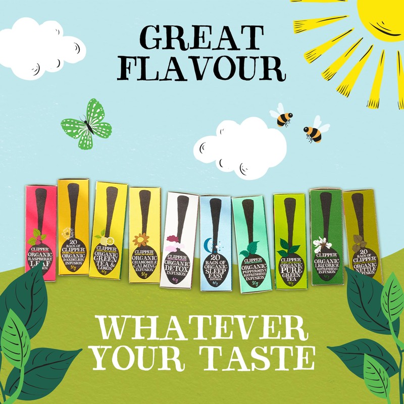 (2 Pack) - Clipper - Pure Green Tea | 80