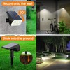WELALO Solar Spot Lights Outdoor, [6 Pack/65 LED/3 Modes] Solar