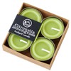 Kameyama A8590555 Citronella Lemongrass Tea Light, Pack of 4