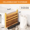 Greenual Bamboo Dish Drying Rack with Utensil Holder, 2 Tier