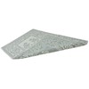 Casatessile Augusta Grigio Cotton Bath Rug 60 x 120 cm
