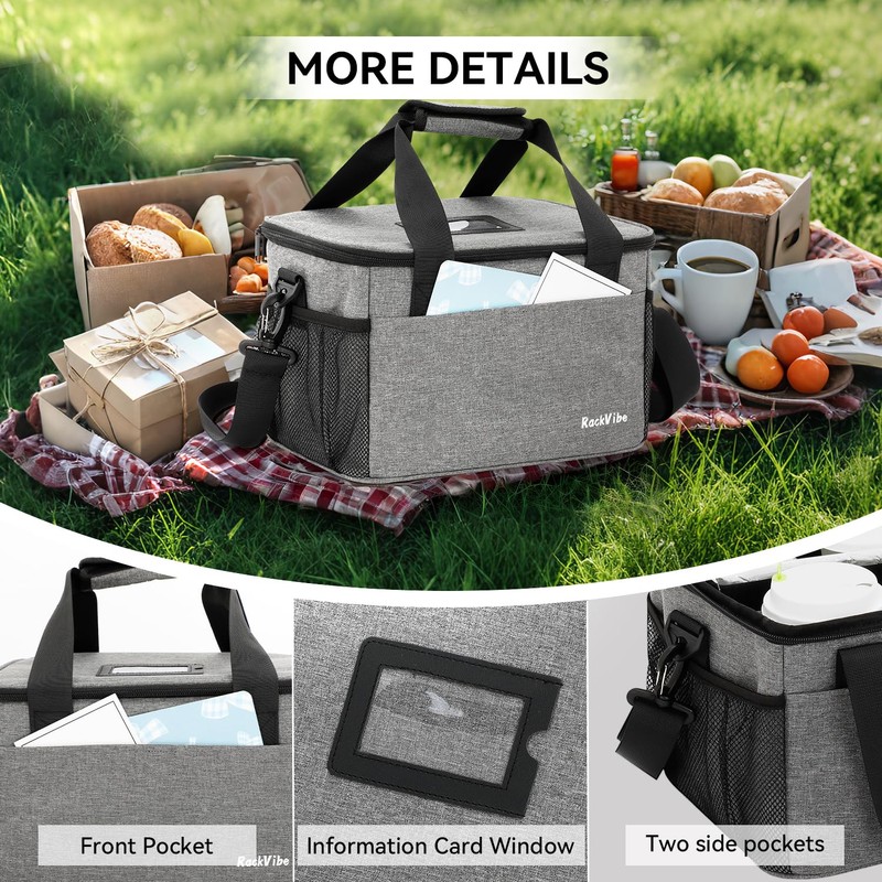 6 Cups Drink Carrier for Delivery, Reusable Cup Holder with