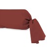 Soleil d'Ocre Cut Bolster Cotton Red 45 x 185 cm