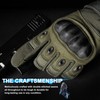 WTACTFUL Tactical Gloves, Tactical Gloves, Men's Full Finger Touchscreen Gloves