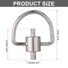 Refrigerant Locking Cap Key, HVAC Locking Cap Key Universal Locking