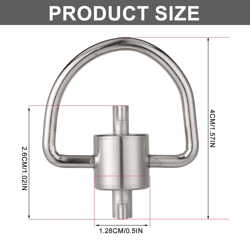 Refrigerant Locking Cap Key, HVAC Locking Cap Key Universal Locking