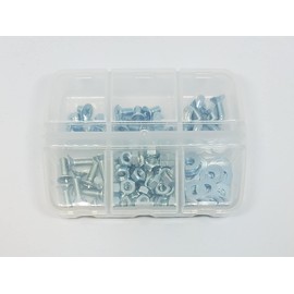 [M4 x 6 - M4 x 12] Countersunk Head Machine Screw Set UNIQLO [M4x6, M4x8, M4x10, M4x12]