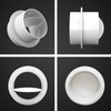 TiCoast Backwind Protection Damper for Pipe Connection, ABS Check Valve,