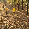 T Post Target Hanger, Target Stand Base, Adjustable Height Steel