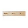 Solid Maple Shaker Peg Rack (Natural, 18" x 3.5" with