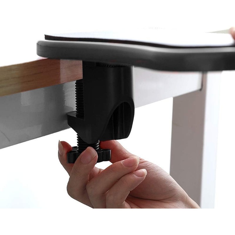 Arm Rest Support for Desk, Rotating Adjustable Computer Desk Armrest