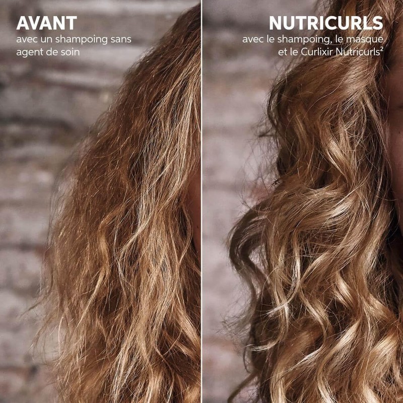 Wella Professionals Nutricurls Wave Shampoo, Nourish-In Complex Formula Nourish-In Complex,