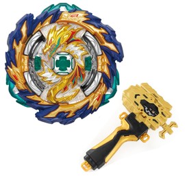 mlywd Bey Burst Turbo Blade Set, Bey Metal Fusion Blade with Starter, Battle Spinner Gift for Christmas, Birthday, Toy for Children from 6 Years, Gift for Children, B-167