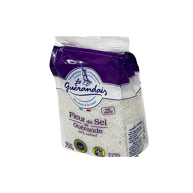 Fleur De Sel De Guerande 250 G (1 PACK)