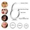 3piezas Anillos Nasales Piercing Cartílago Acero Inoxidable