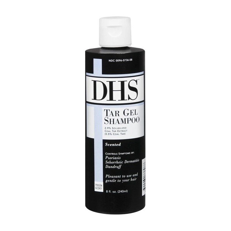 DHS Tar Gel Shampoo 8 oz