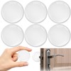 Tope para Puerta, 6 PCS Protector de Pared de Silicona,