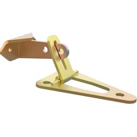 Garage Door Defender Lock,Up and Over Garage Roller Door High Security Zinc Plated Garage Door Locks for Securing Roller Doors and Tilt Doors