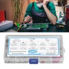 366 Pcs Computer Screw Set Motherboard Standoffs Screw Kit with