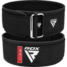 RDX Weight Lifting Belt - AUTO LOCK 4” Premium Adjustable Gym Belt for Olympic Cross Training - Support for Men Women Functional Fitness Workout - WOD Powerlifting Bodybuilding Weightlifting Deadlift