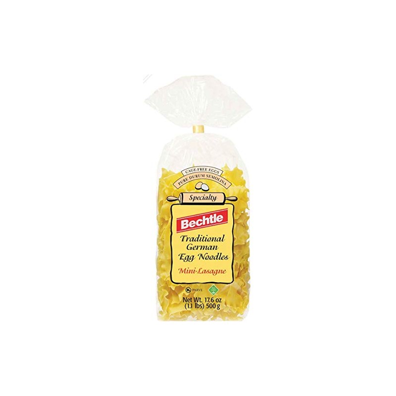 Bechtle Mini-Lasagne Traditional German Egg Noodles, 17.6 Ounce